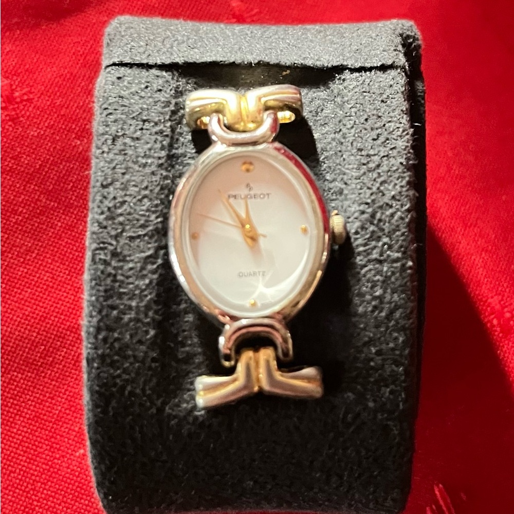 Vintage Peugeot Two-Tone Women's Watch